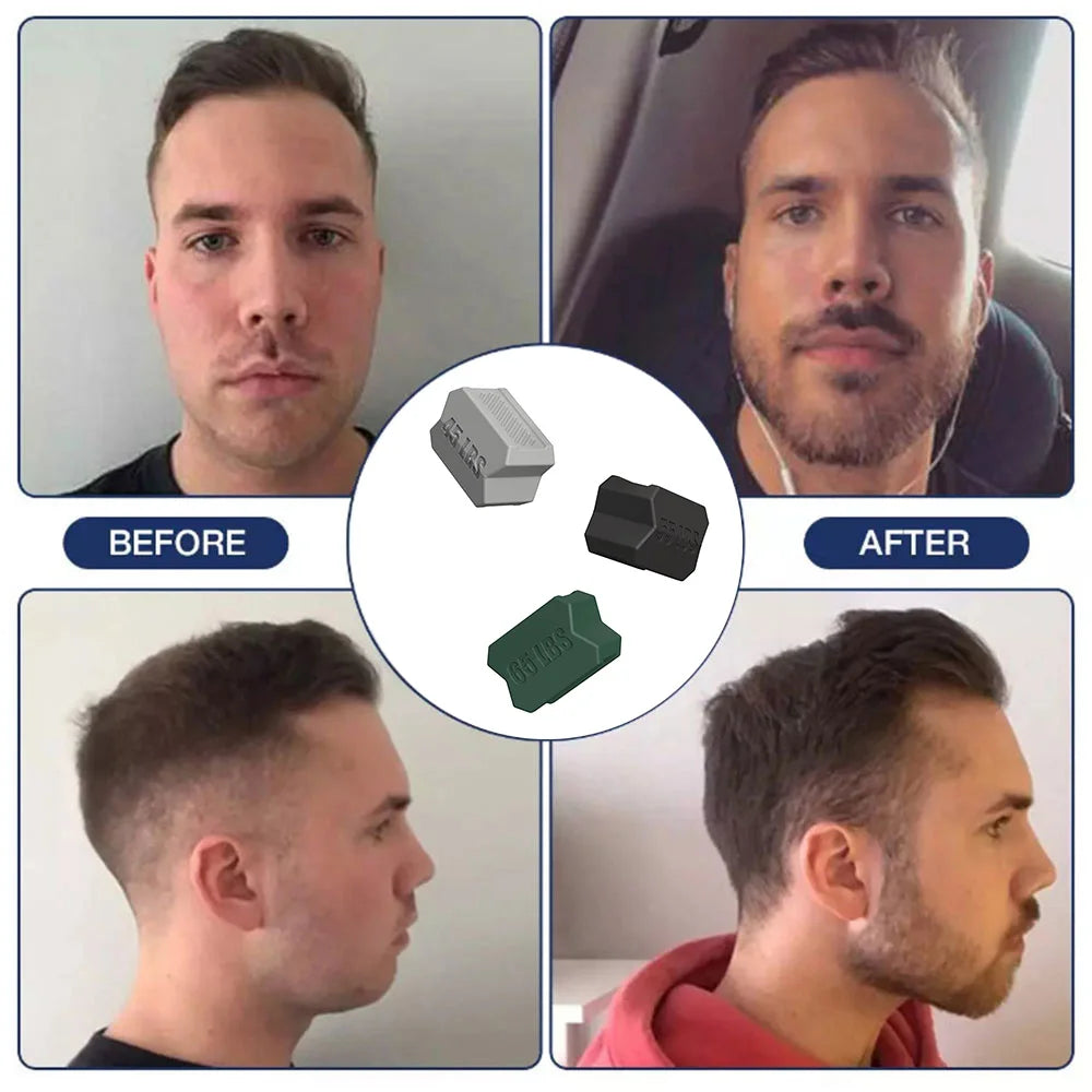 NEW Jaw Line Exerciser: Facial Jaw Muscle Toner Training Jawline Gum Exercises Face, Chin, Cheek, Lifting Double Chin and Eliminating Face Fat.