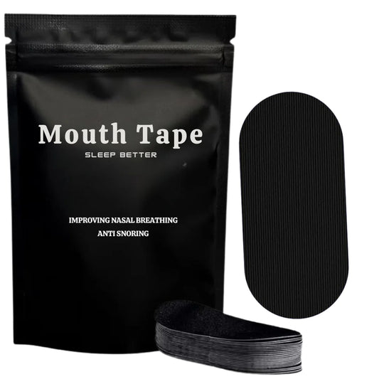 Mouth Tape for Sleep: Anti Snoring Mouth Strips, Allergenic Medical Grade Nose Breathing Strips, Reduce Mouth Dryness, and Enhance Jawline.