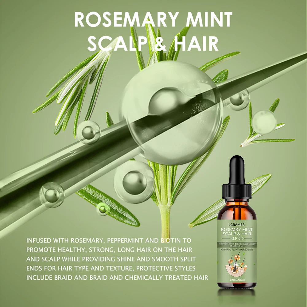 Essential High Quality Rosemary Hair Growth Oil